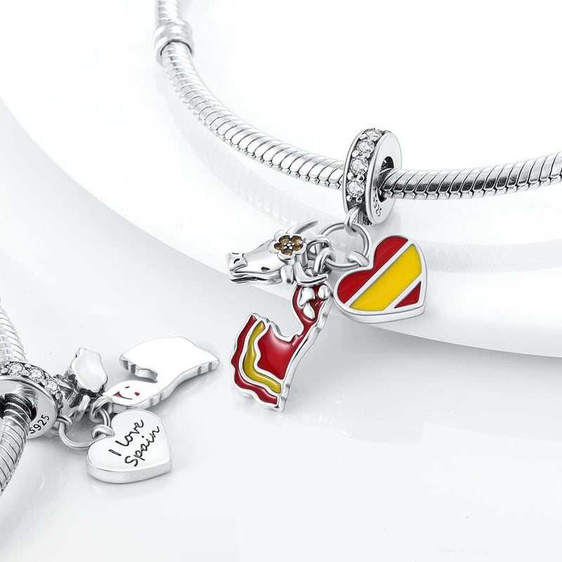 Parmuz Charms for Bracelets 925 Sterling Silver Butterfly summer travel Ocean Lucky charm beads Pendant Jewelry for Woman Mom - Image 4